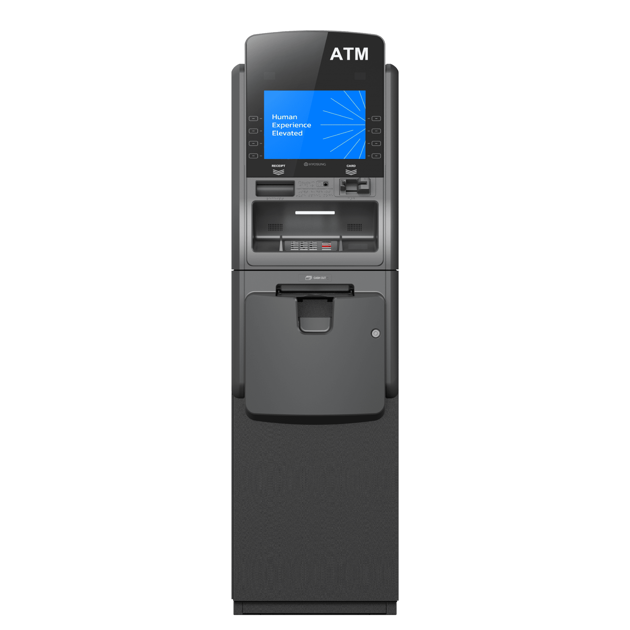 Front rendering of Hyosung MX2800SE - FORCE ATM